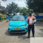 Taksi Green SM dengan KIR Mati Ditilang dalam Operasi Lintas Jaya Jakarta Timur