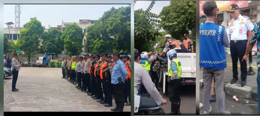 Suku Dinas Perhubungan (Sudinhub) Jakarta Timur kembali menggelar operasi penertiban parkir liar di sejumlah t